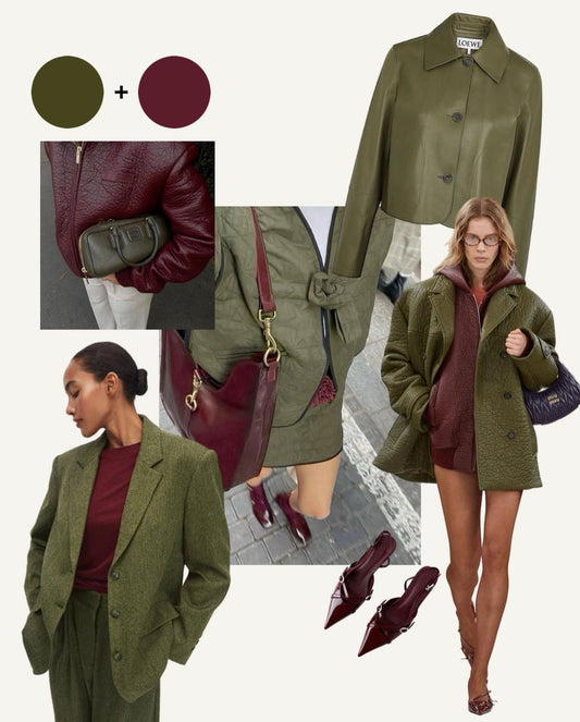 This Season’s Trending Shades, Straight From Vogue: Hunter Green & Merlot Mist