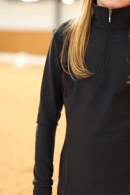 Black & Merlot Base Layer