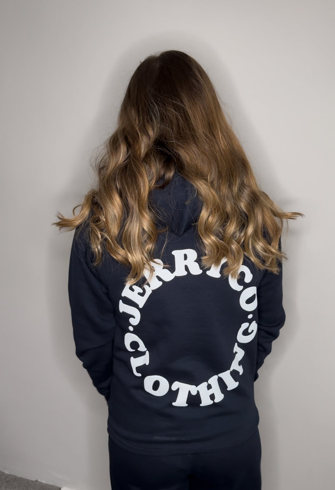 Navy hoodie