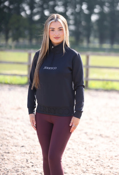 Black 1/4 Zip