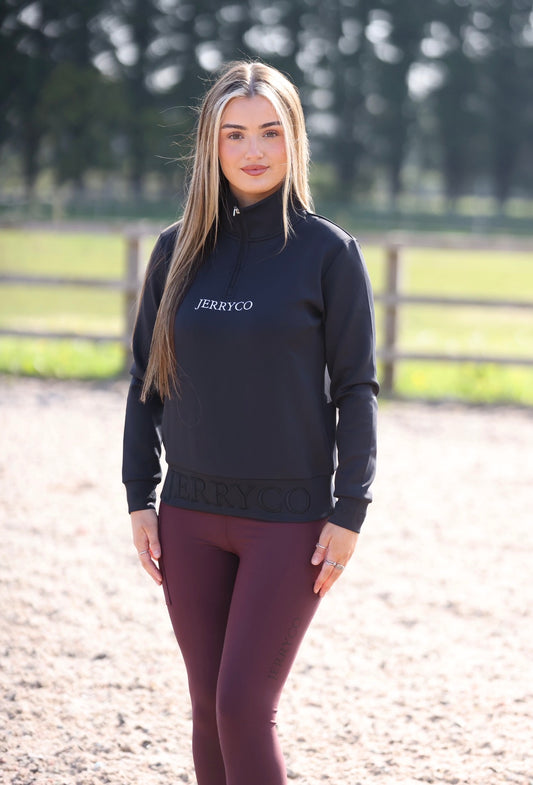 Black 1/4 Zip