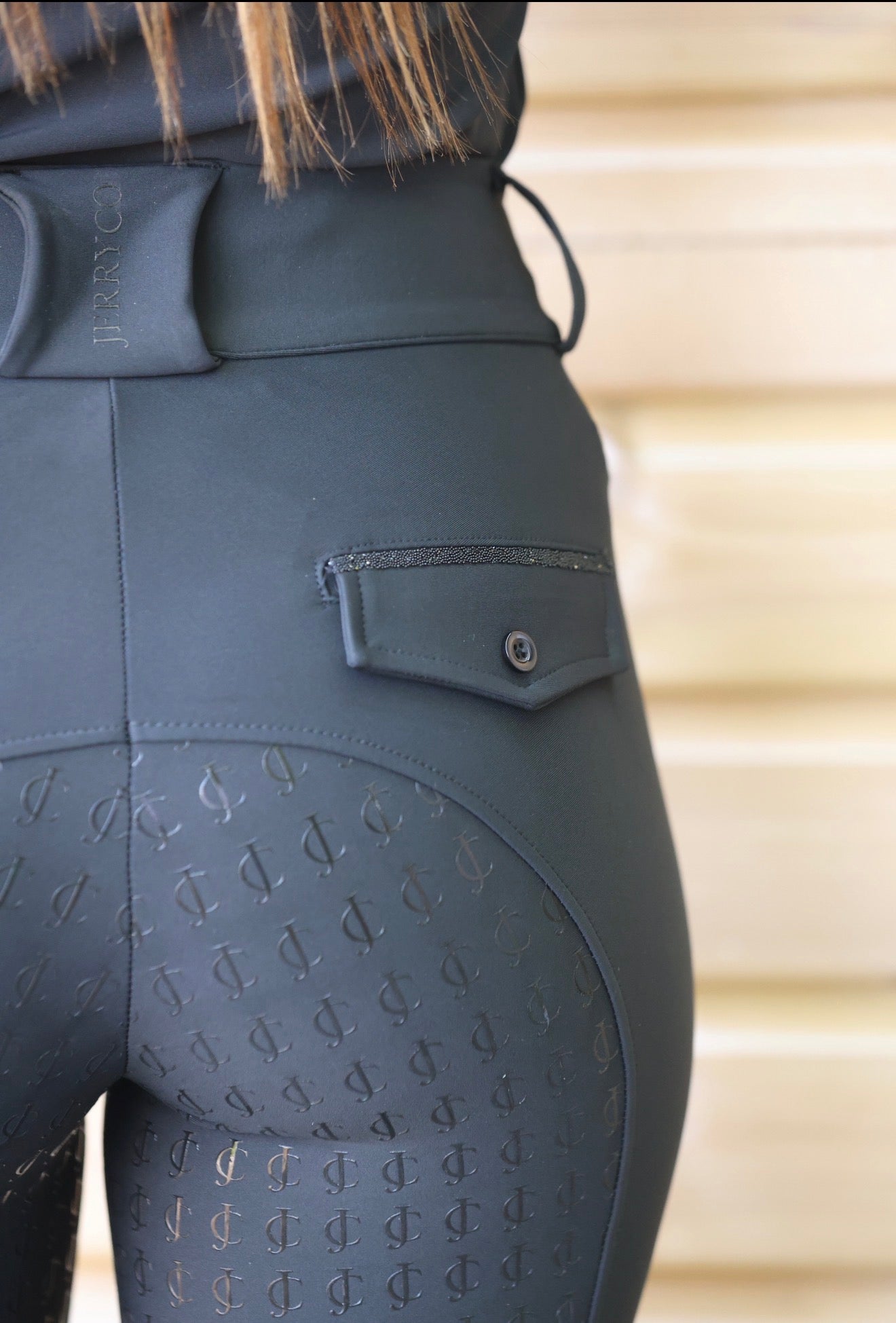 Ebony Black Breeches