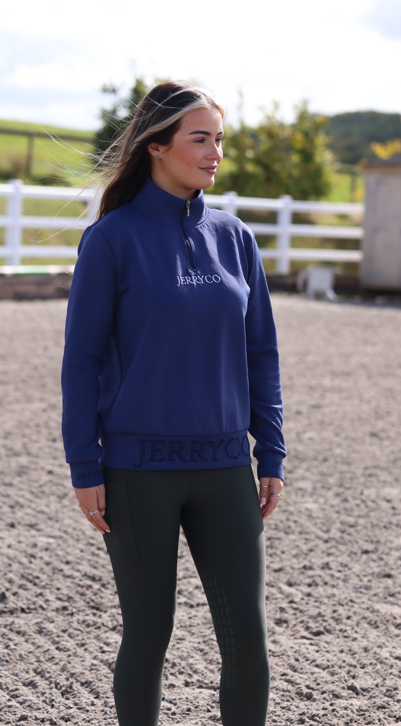 Navy 1/4 Zip