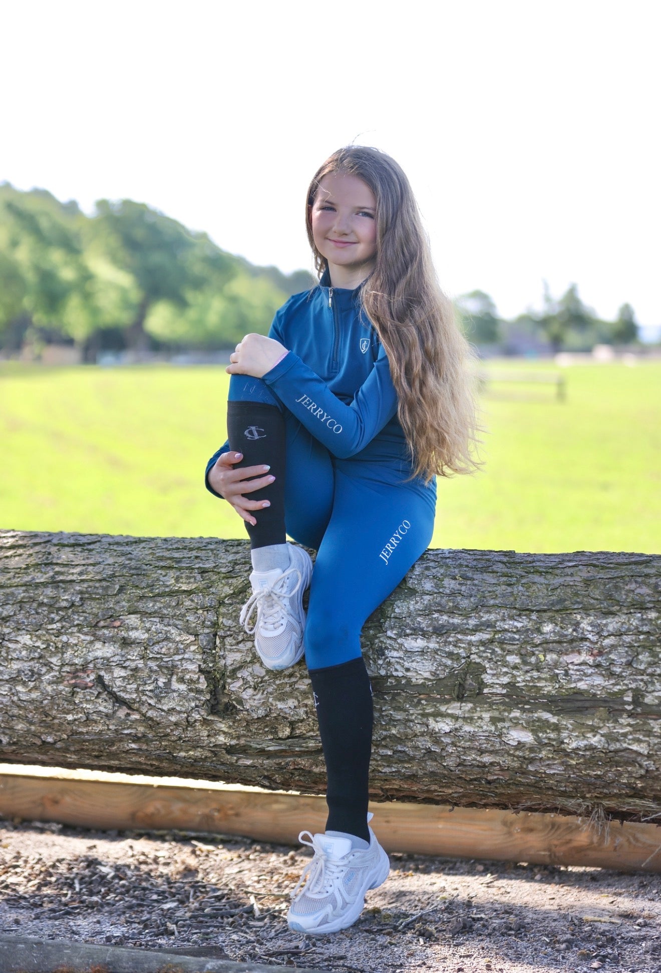 Rising Star Base Layer - Teal & Silver