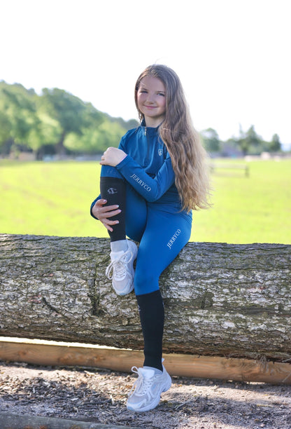 Rising Star Base Layer - Teal & Silver