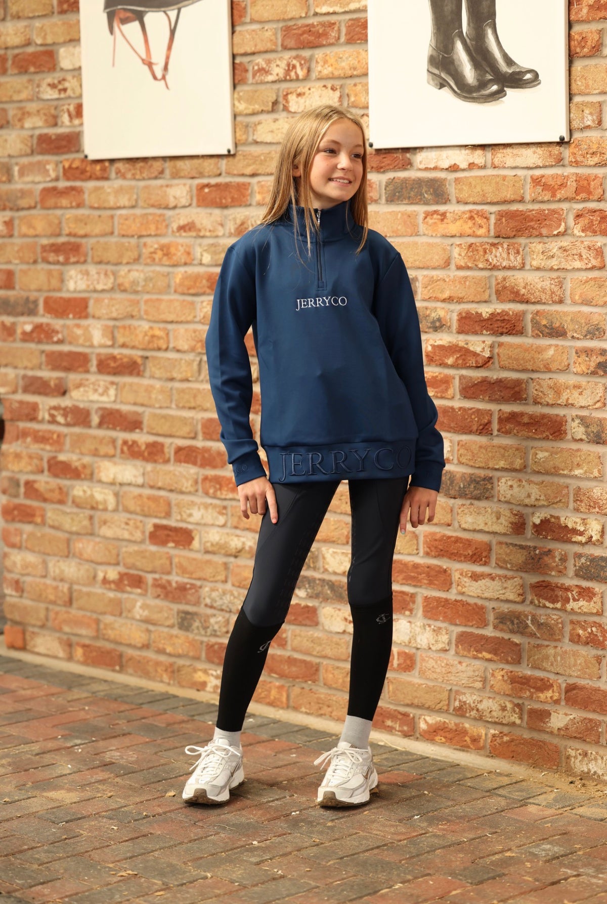 Ink Navy Breeches