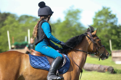 Rising Star Base Layer - Teal & Silver