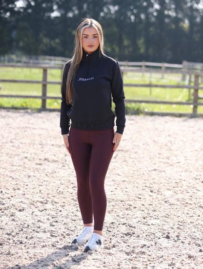 Black 1/4 Zip