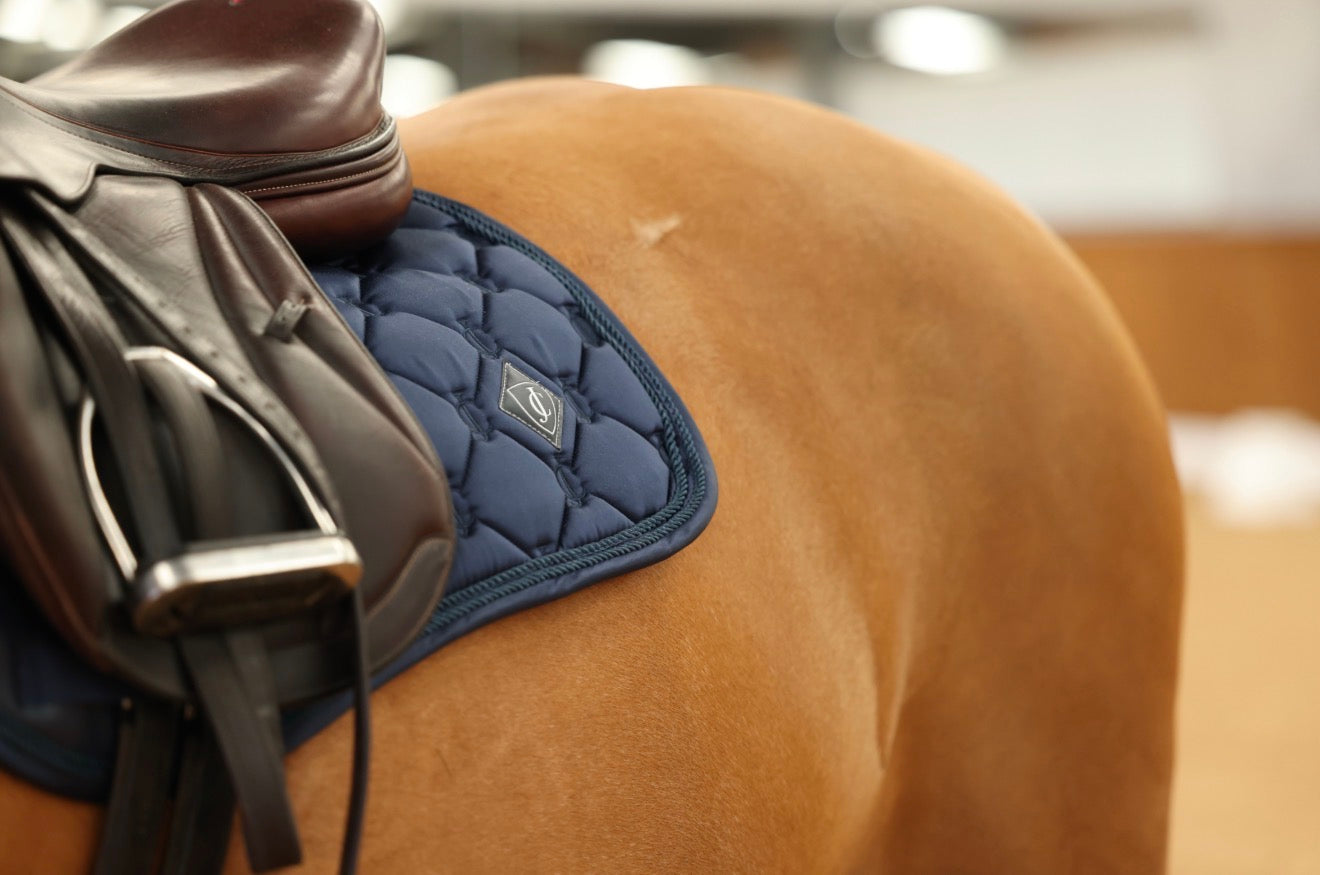Navy Saddle Pad