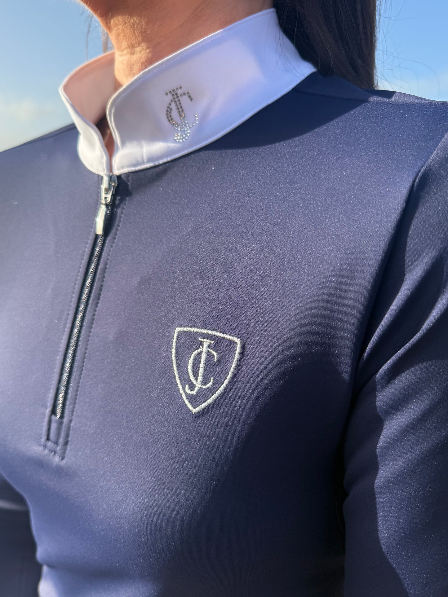 Aimee Navy Show Shirt