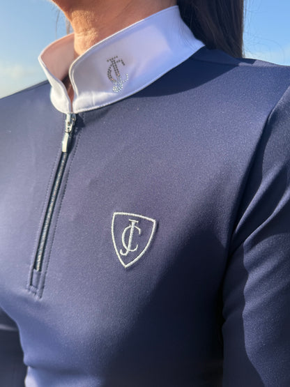 Aimee Navy Show Shirt