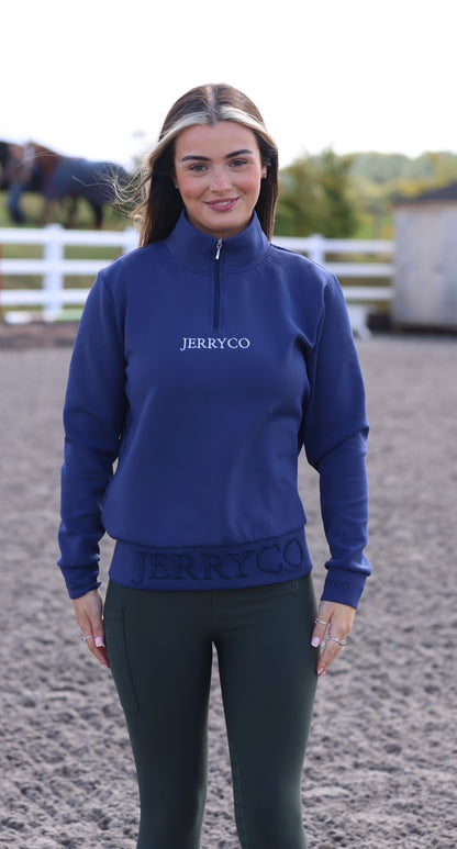 Navy 1/4 Zip
