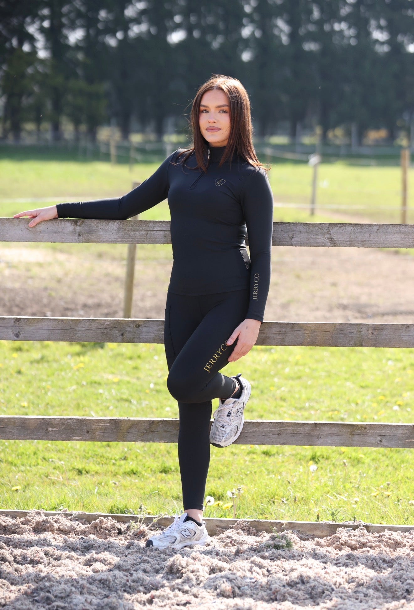 Goldie Black & Gold Base Layer