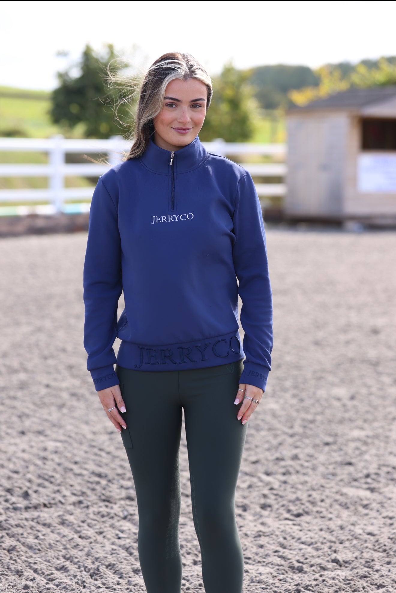 Navy 1/4 Zip