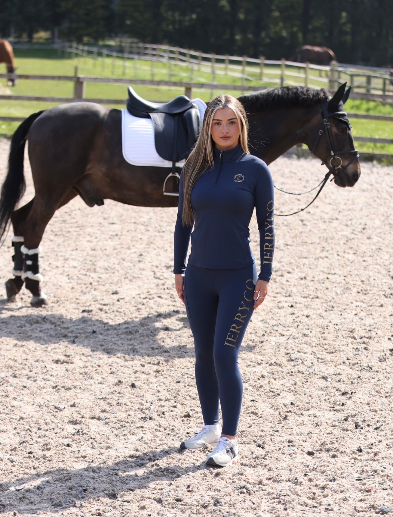 Chicago Navy & Gold Base Layer