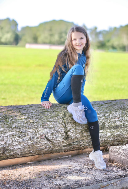 Rising Star Base Layer - Teal & Silver