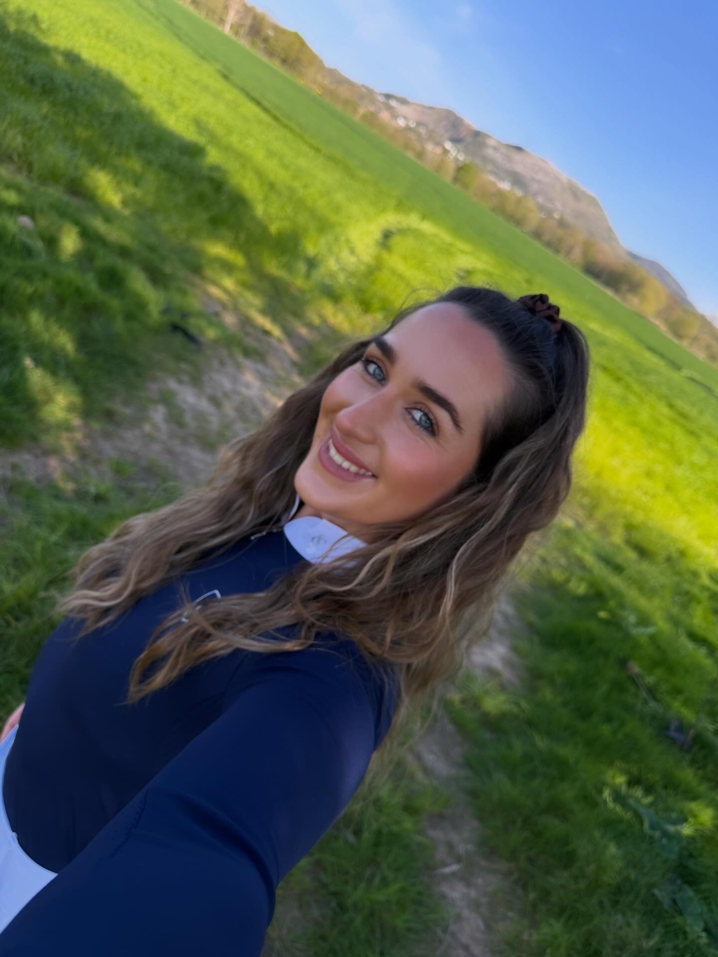 Aimee Navy Show Shirt