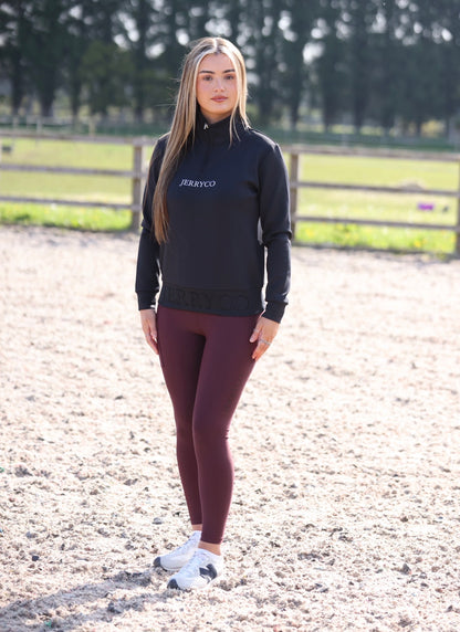 Black 1/4 Zip