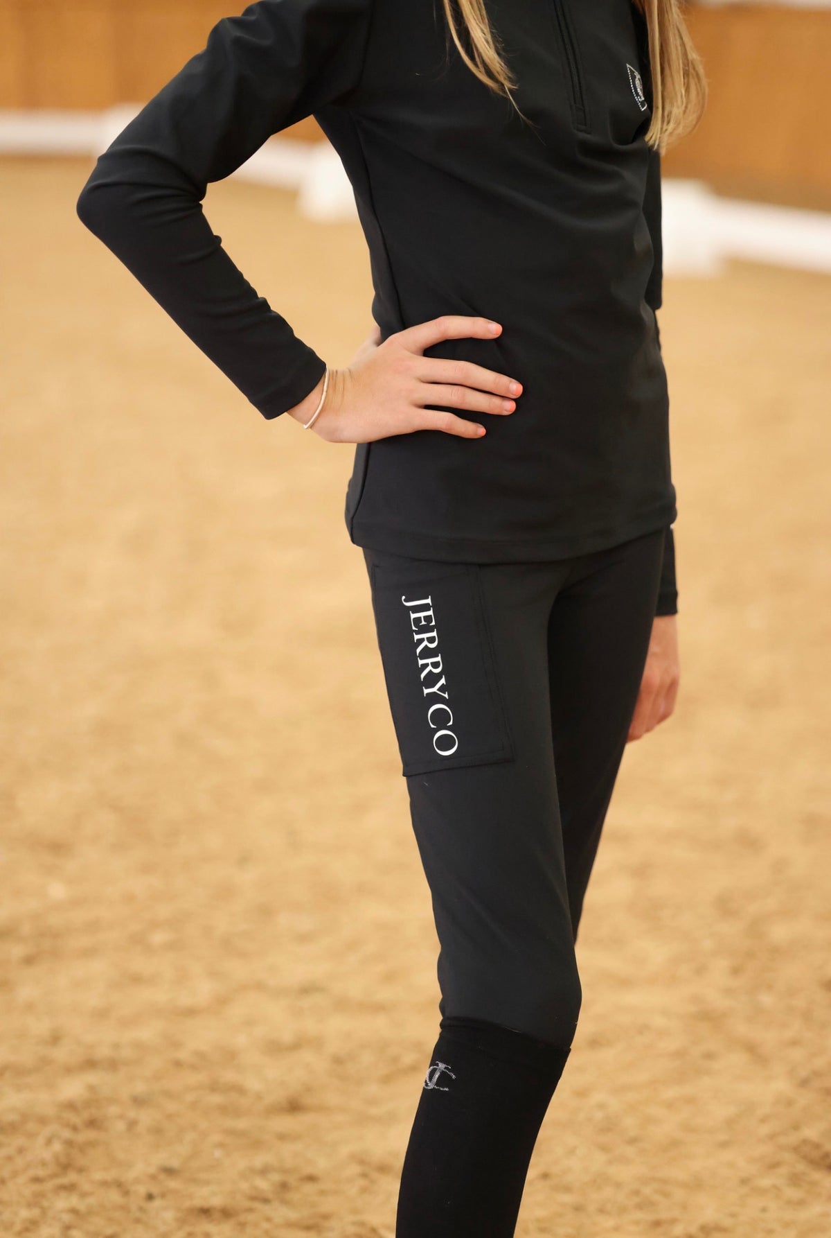 Ebony Black OG Riding Leggings