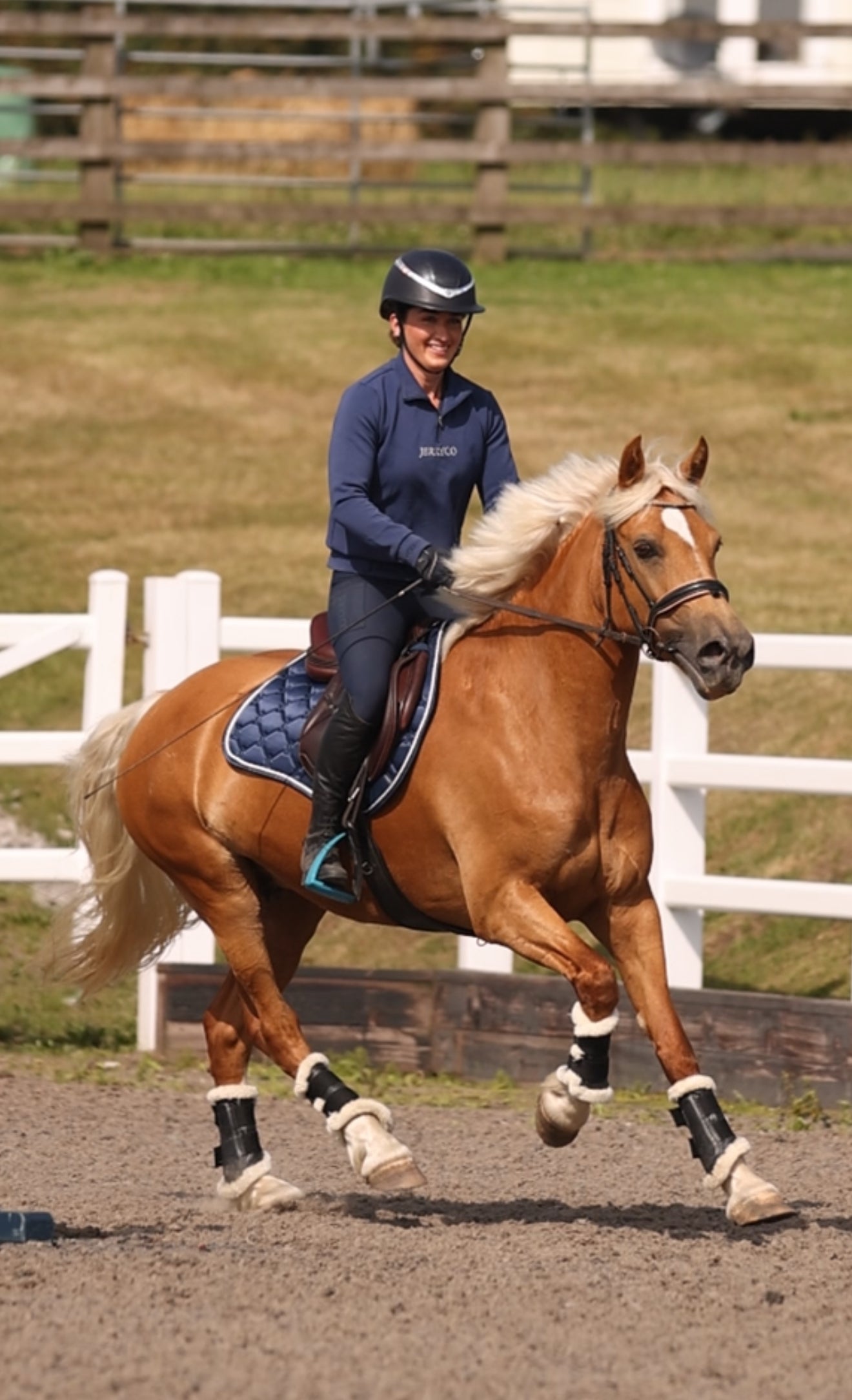 Sapphire Saddle Pad