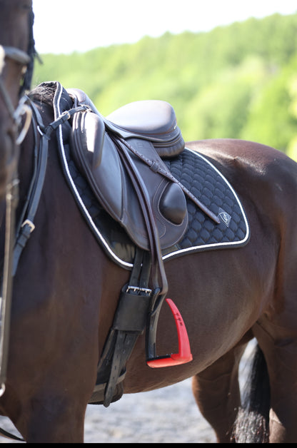 Black Saddle Pad