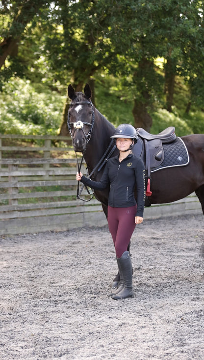Black Saddle Pad