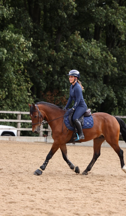 Navy Saddle Pad