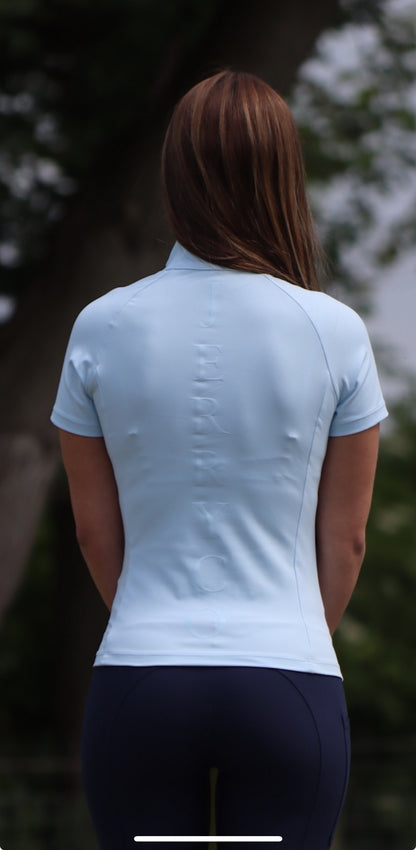 Ice Blue Short Sleeve Baselayer