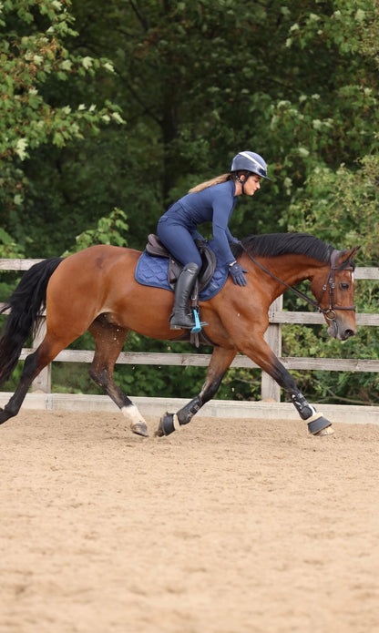 Navy Saddle Pad
